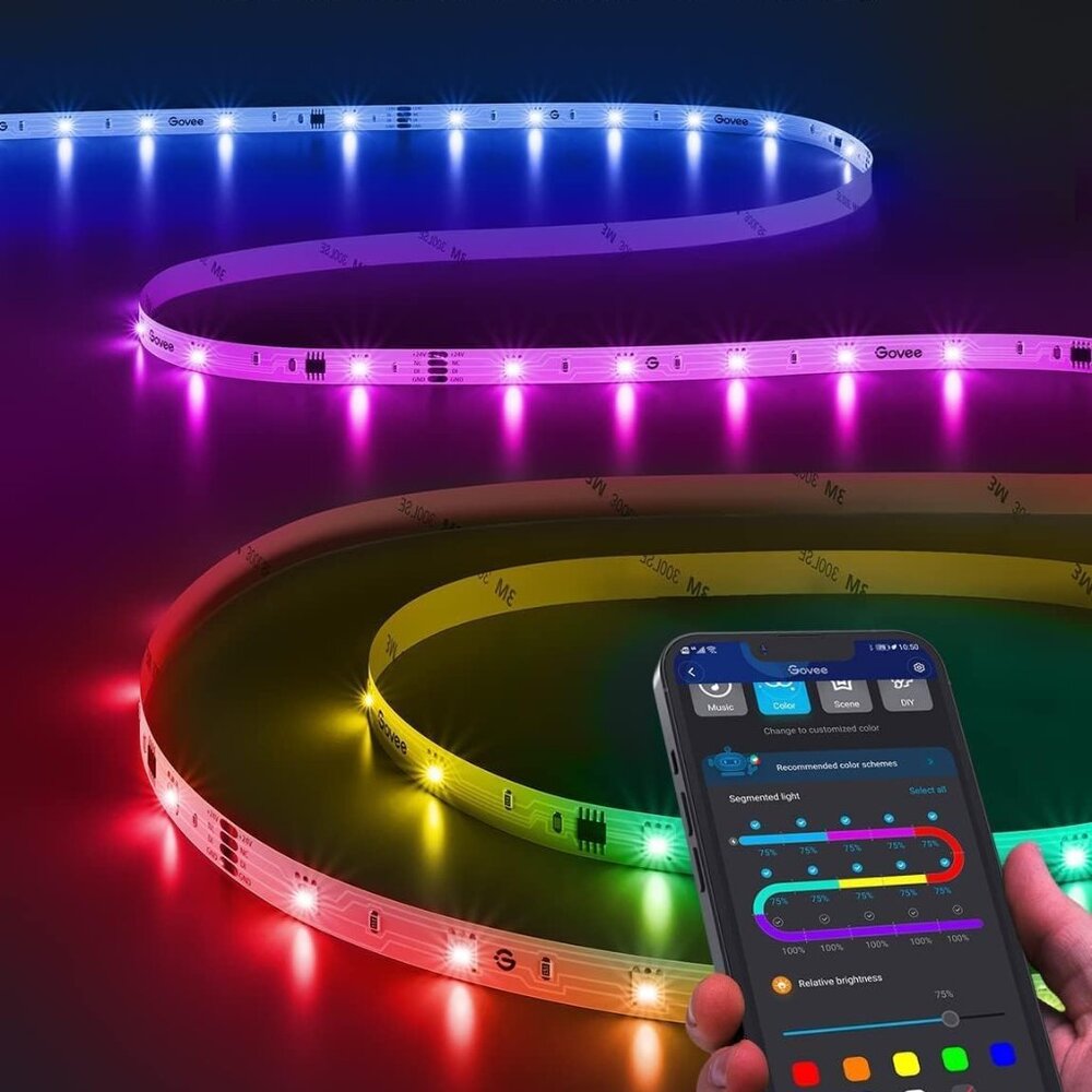 Govee RGBIC LED Strip Light - Multicolor - Picture 5 of 6